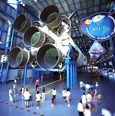 One of the attractions at the Kennedy Space Center Visitors Complex in FLorida. Your group can get discount tickets.