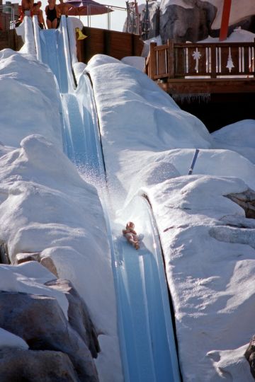 Slush Gusher is an awesome ride at Disney’s Blizzard Beach waterpark. Get group discounts for blizzard beach and typhoon lagoon.