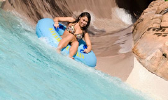 Keelhaul Falls is a waterslide ride at Typhoon Lagoon. Get typhoon Lagoon group discount tickets with orlando group getaways.